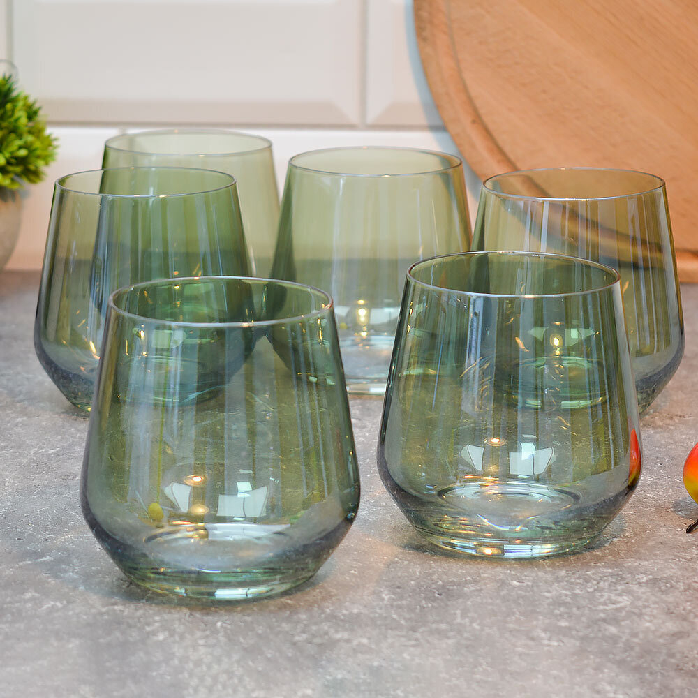 Набор бокалов 6шт 420мл "Green"