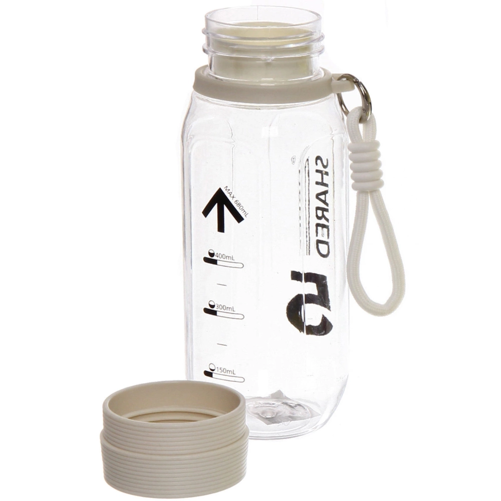 Бутылка питьевая пластиковая 680мл «Отличный день», микс цветов