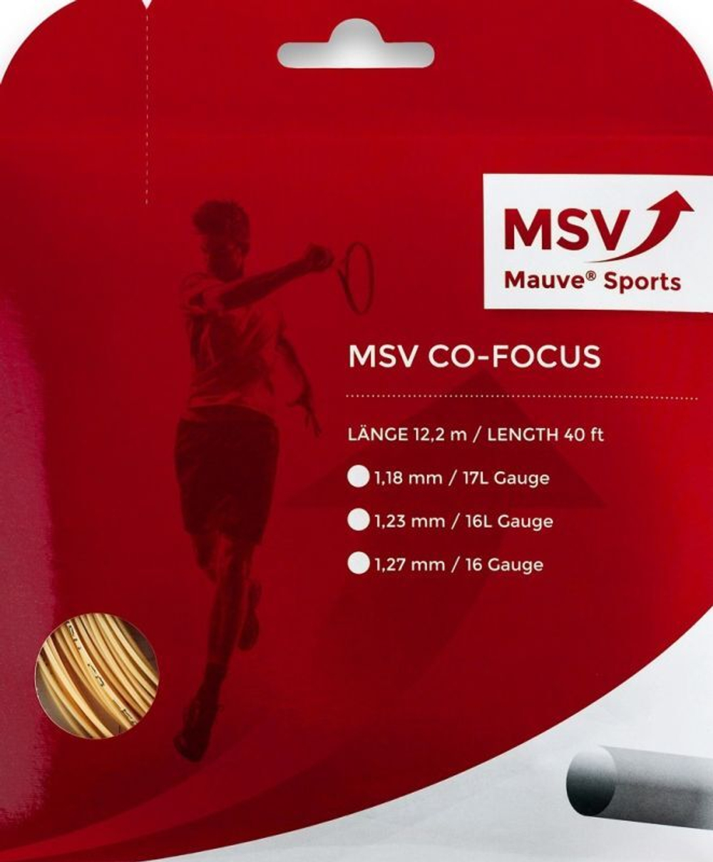 Теннисные струны MSV Co. Focus (12 m) - natural