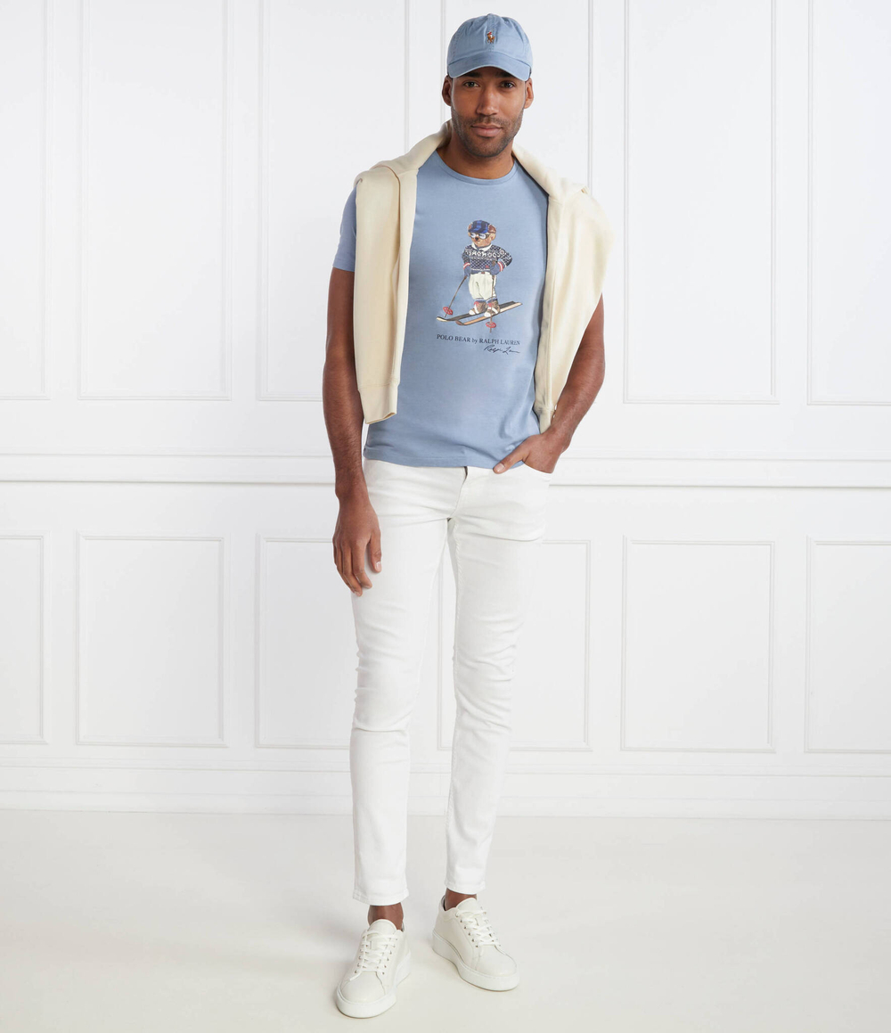 Футболка POLO RALPH LAUREN - голубой(710853310)