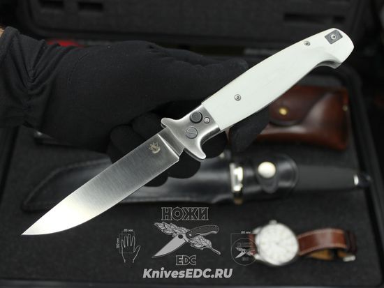 Складной нож Steelclaw Страйк 01W c клинком из стали D2, рукоять G10