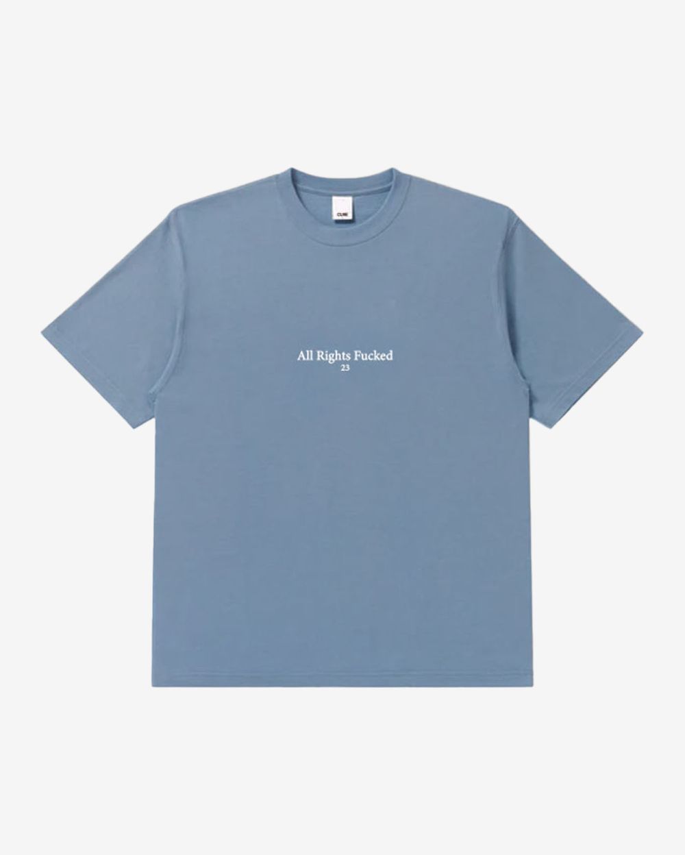 Футболка CU8E ARF Garment Dyed Голубая