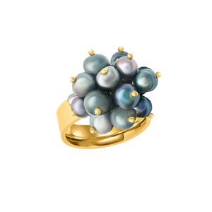 Кольцо Bubble pearl multi