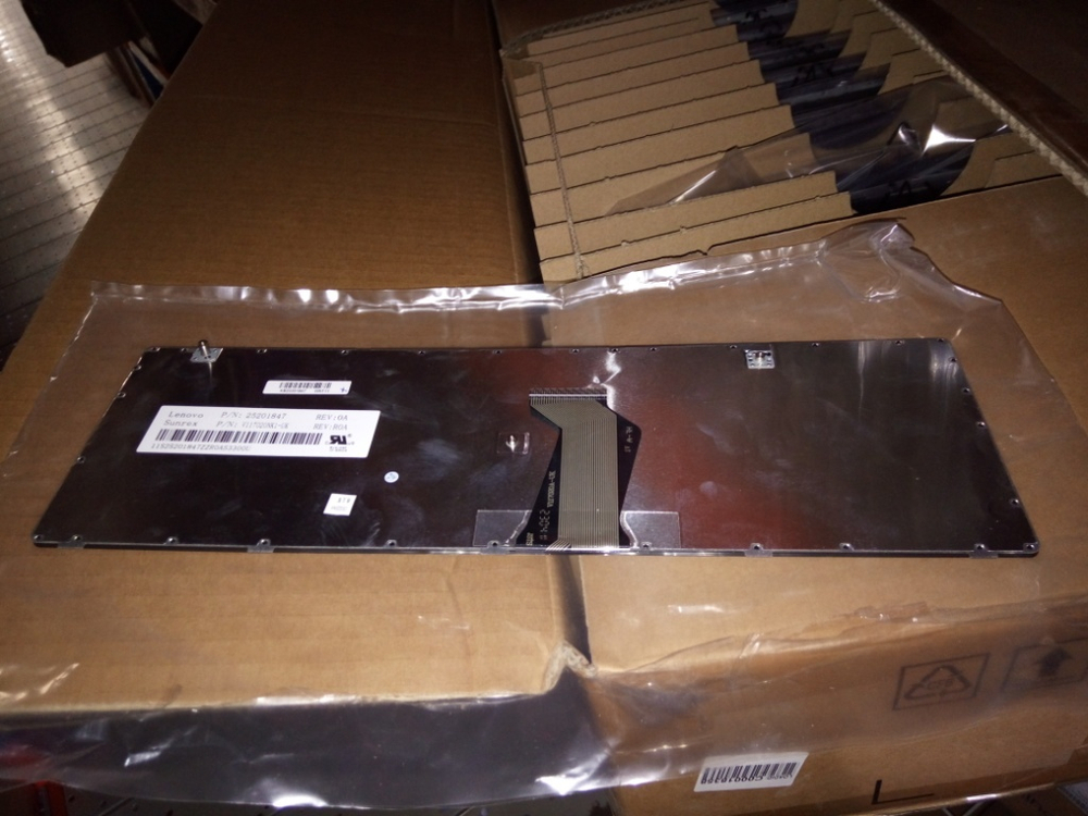 Клавиатура для Ноутбука Lenovo LenovoG580 / G585 раскладка - анлийская, черная (25201877)