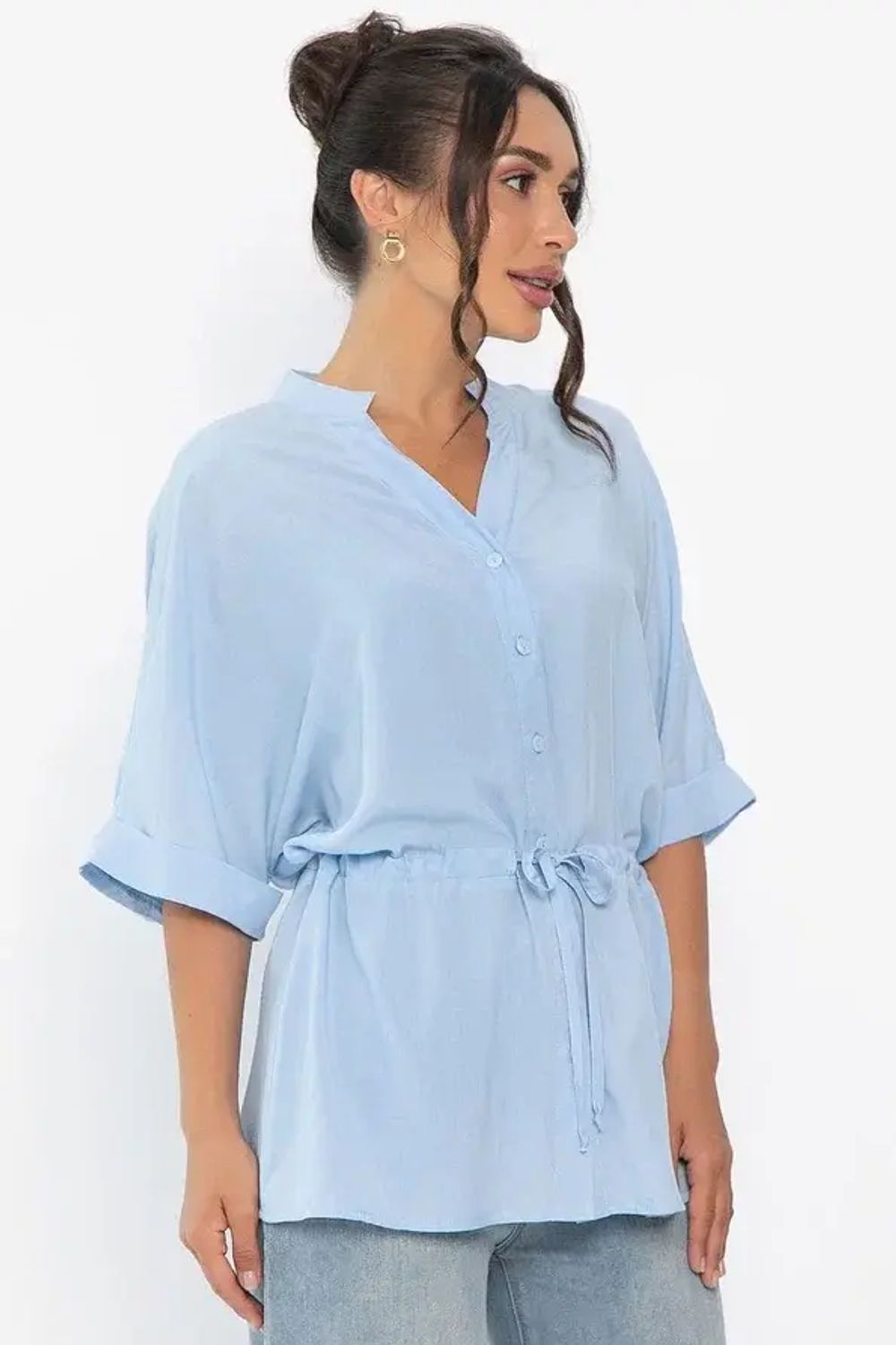 Блуза Мариша (голубая) Б13981-30М LT Collection