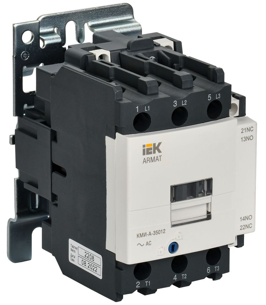 Контактор КМИ-А-35012 LC1D 50А 400В/АС3 1НО/1НЗ IEK ARMAT