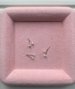 Серьги-гвоздики Жемчужинка 3,2мм