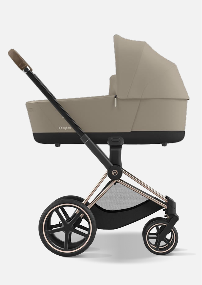 Cybex Детская коляска Priam IV Chrome Brown 2 в 1 цвет Cozy Beige