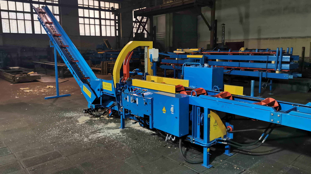 Дровокольная линия ПЛК 450