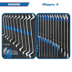 KING TONY (934-325MRV) Набор инструментов "BOARD" в красной тележке, 325 предметов