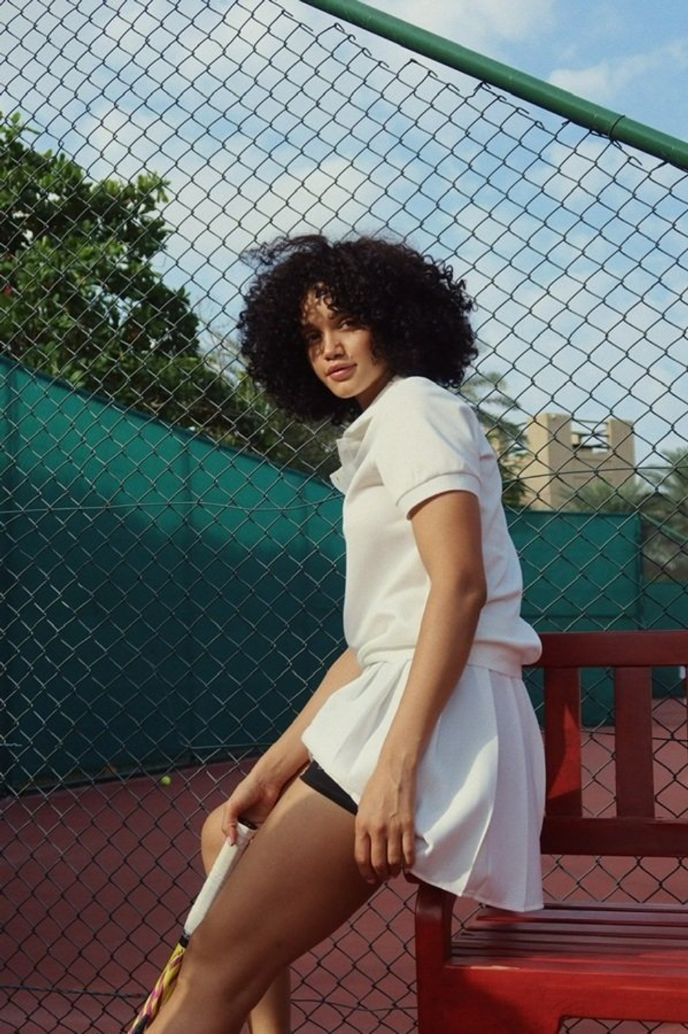 ОДЕЖДА ДЛЯ ТЕННИСА Женская, Поло MADAIA TENNIS GIRL .