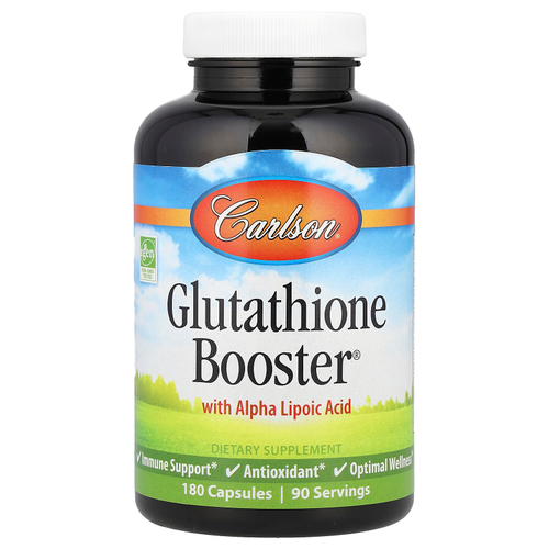 Carlson, Glutathione Booster®, 180 капсул