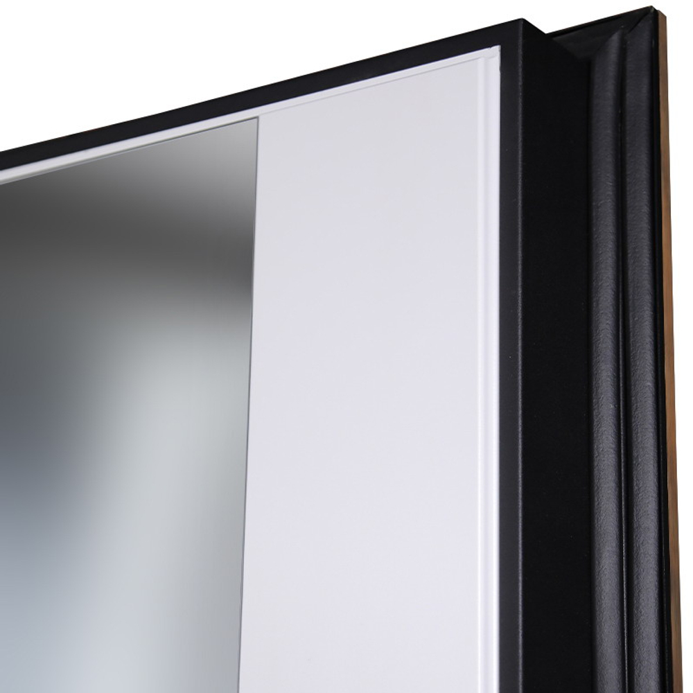 Стальная дверь "Loft" с зеркалом (адаптивная замковая часть).