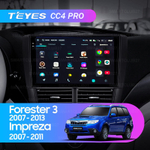 Teyes CC4 Pro 9" для Subaru Forester 2007-2013