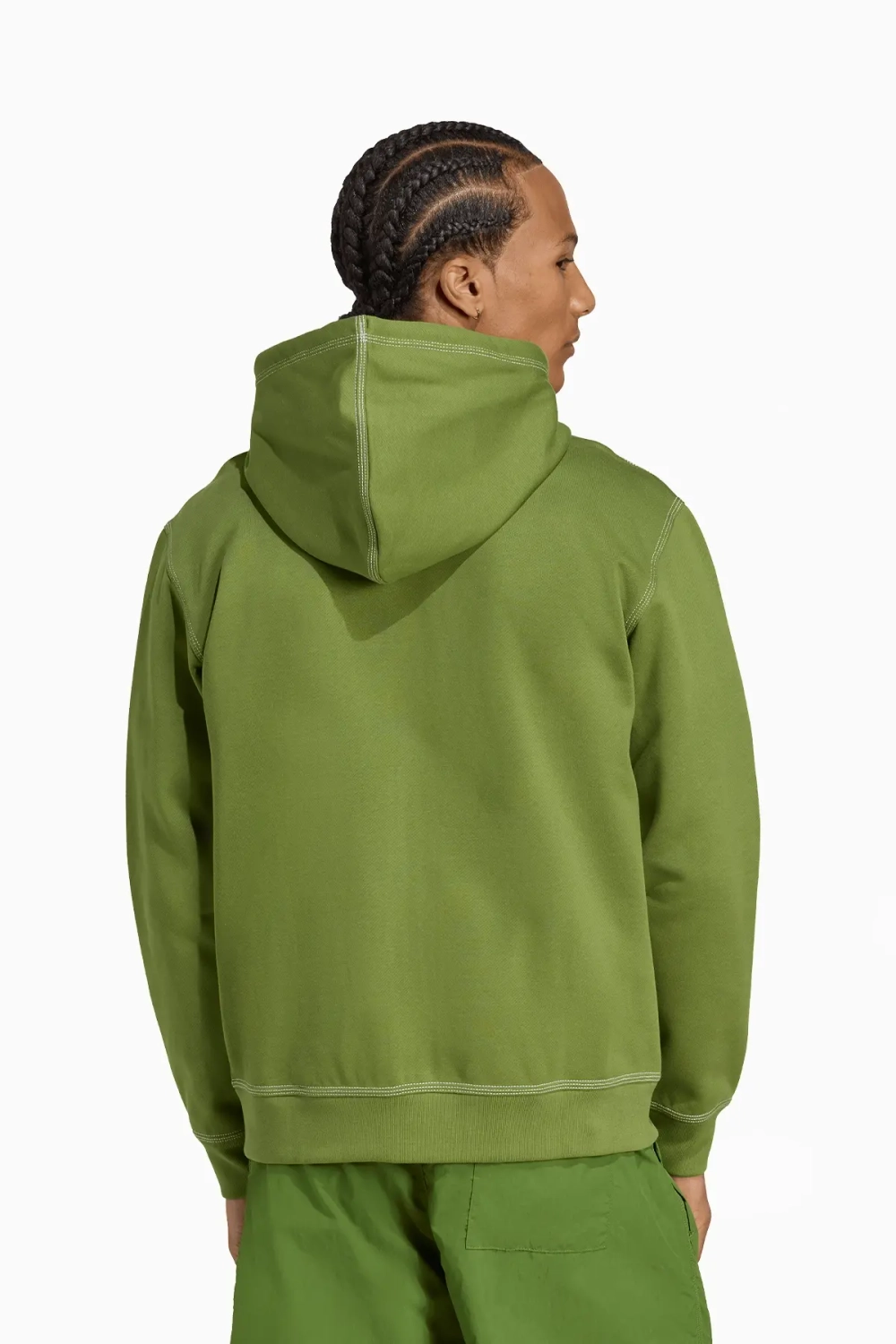 Кофта adidas Trefoil Essentials Full-Zip - зеленый