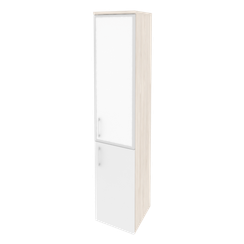 Оникс Шкаф высокий узкий правый O.SU-1.2 R (R) white  400*420*1977