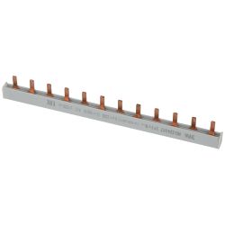 Шина соединительная ЭРА NO-224-617 PIN штырь 2Р 63А 22 см 12 модулей