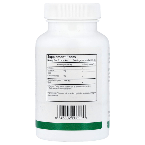 Arizona Natural, корень юкки, 90 капсул (500 мг в 1 капсуле)