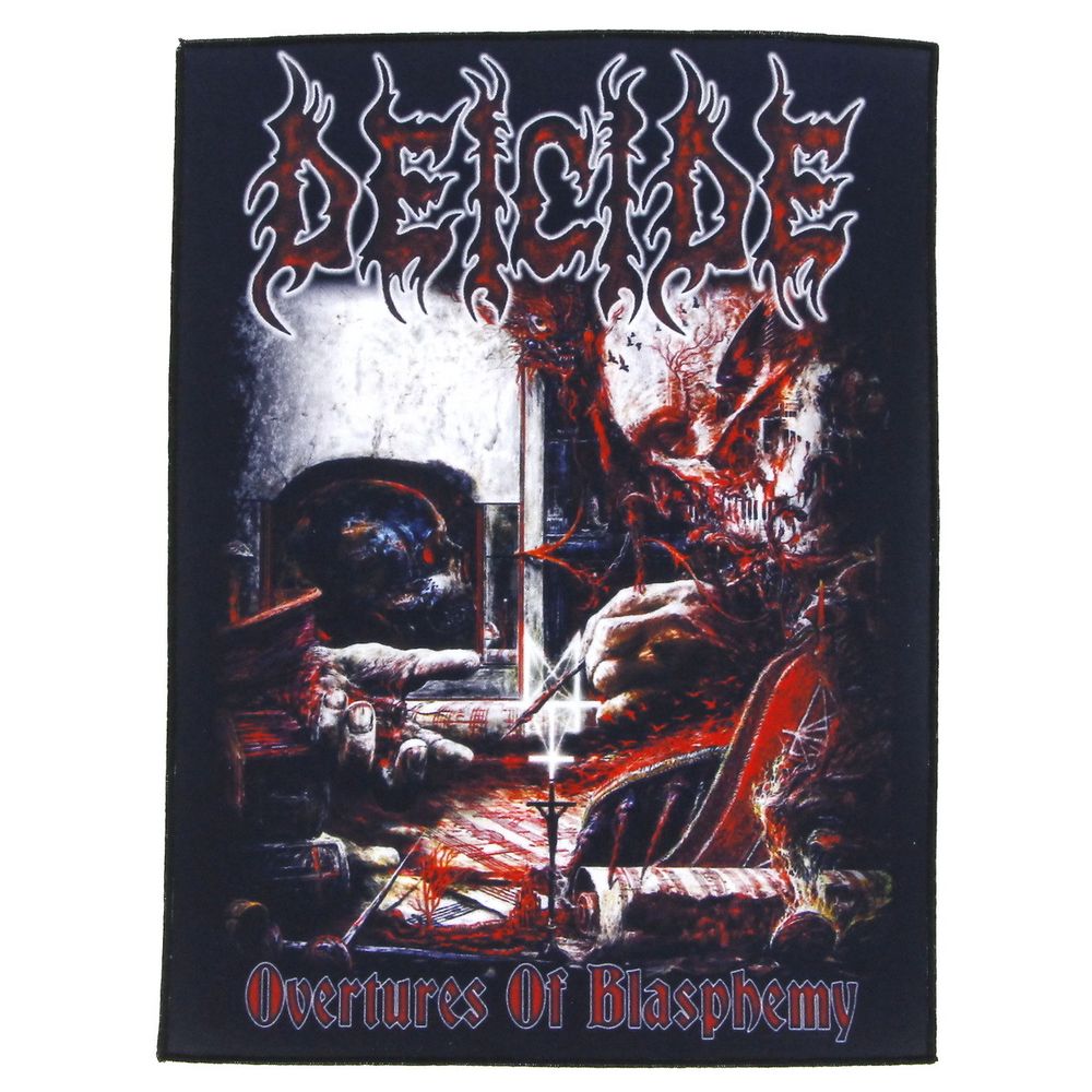 Нашивка спиновая группы Deicide