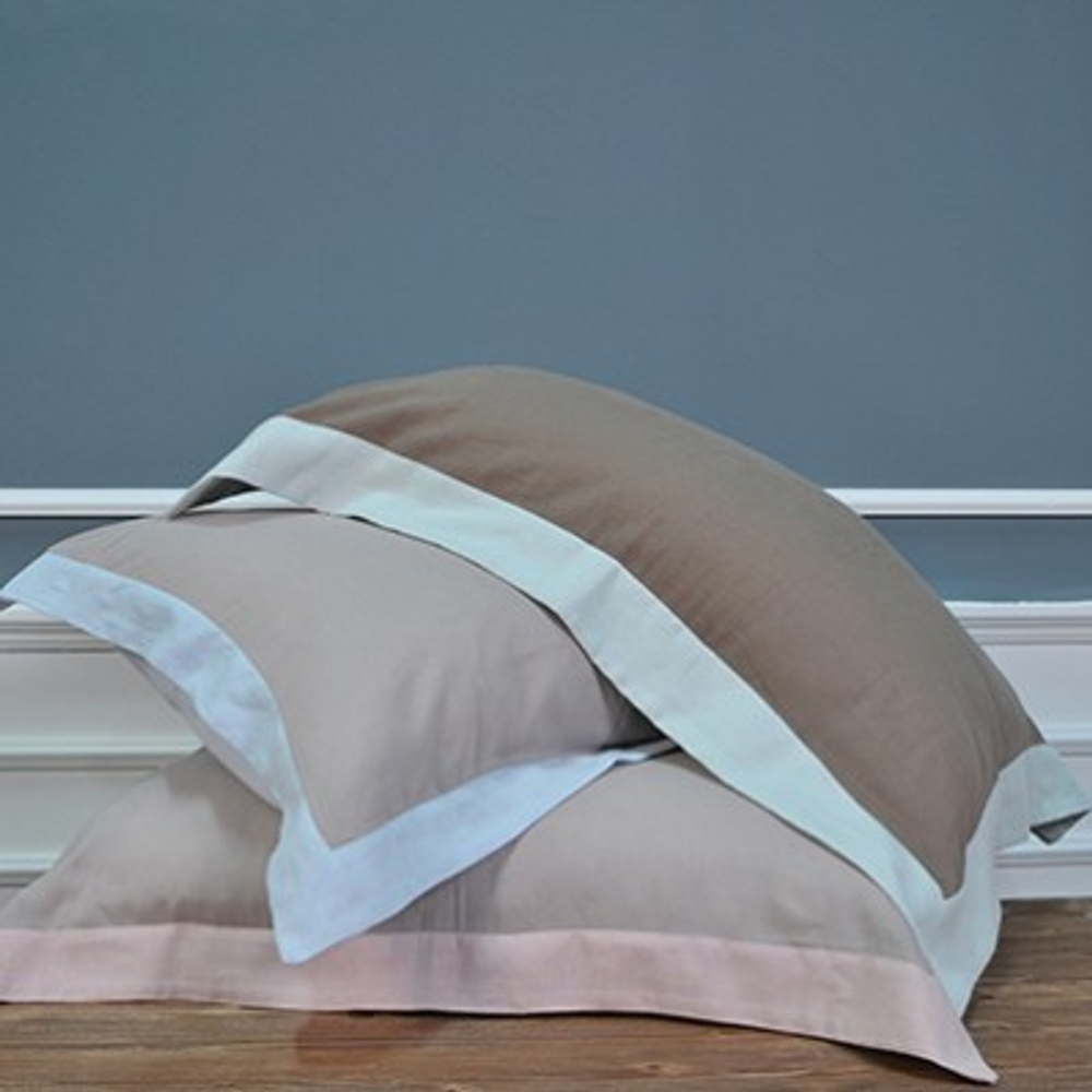 Постельное белье 2 спальное евро L'appartement Hampton дым-розовое