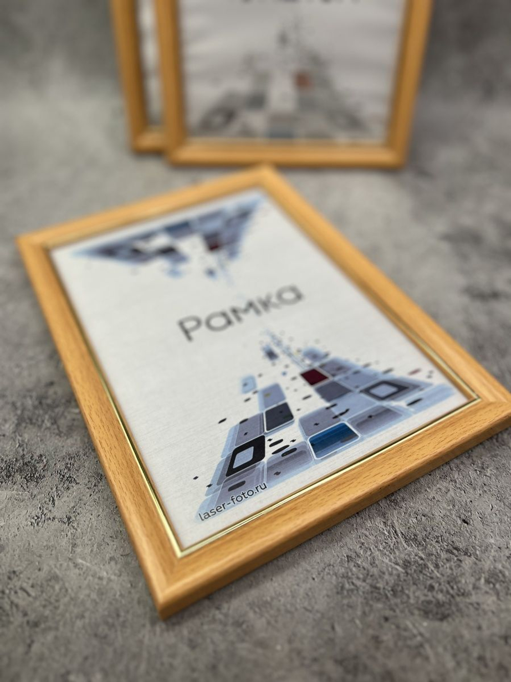 Фоторамка 21х30см (А4) набор 3шт