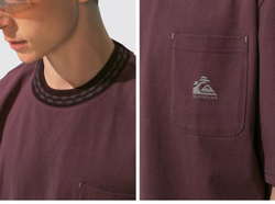 Футболка Nothomme Monterest X Quiksilver Dark cherry red