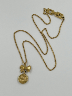 Кулон с лого и бантиком Givenchy