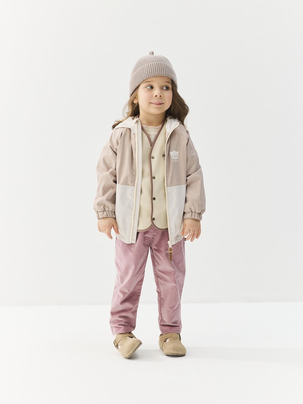 Жилет флисовый "Молоко" 0+