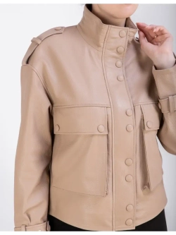 Куртка женская из натуральной кожи