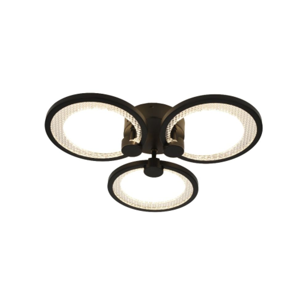 Светильник потолочный светодиодный ЭРА Модерн с ДУ Odry CLL-1-46-RC BK | Светильники SPB-6 с ДУ