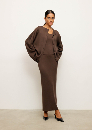 Кардиган MOLLY, шоколадный