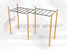 Рукоход двухуровневый для Воркаут SP GTO-02_76mm