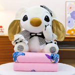 Мягкая игрушка с пледом