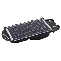 Консольный светильник ЭРА ERAKSC20-01 светодиодный уличный на солнечных батареях с датчиком движения 20 W 450 lm | Уличное освещение на солнечных батареях