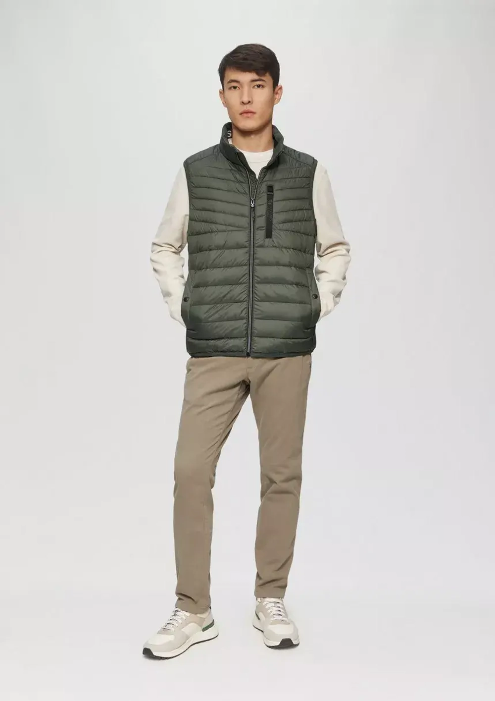 Спортивный стеганый жилет с s.Oliver Casual, Outdoor