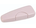 Футляр для бритвы цвет бежево-розовый