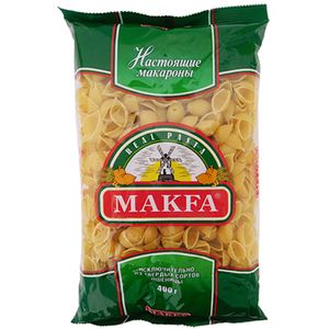 МАКАРОНЫ MAKFA РАКУШКИ 400ГР