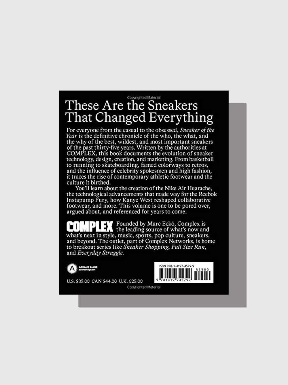 Книга Complex Presents: Sneaker of the Year: The Best Since '85 (Abrams)