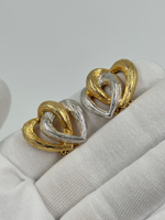 Клипсы Сердечки Pierre Cardin