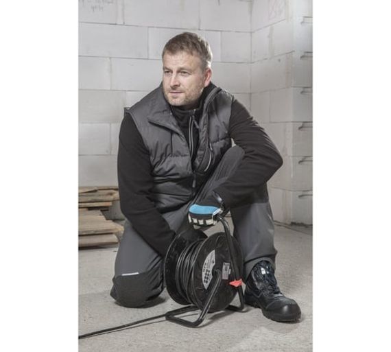 Брюки рабочие графитовые ELDE SOFTSHELL Högert, арт. HT5K357