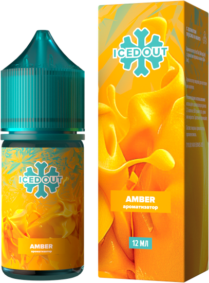 Ароматизатор Glitch Sauce ICED OUT Amber (Персик Манго)