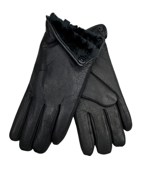 Перчатки. Мужские. Материал верха: Кожа оленя. Подклад: Мех.5 шт в упаковке.