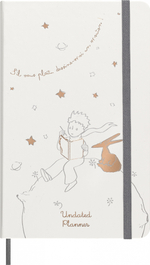 Набор Moleskine LE Petit Prince (BUNDUNDPP0412MWH) недат. еженедельник и блокнот в линейку в подарочной коробке
