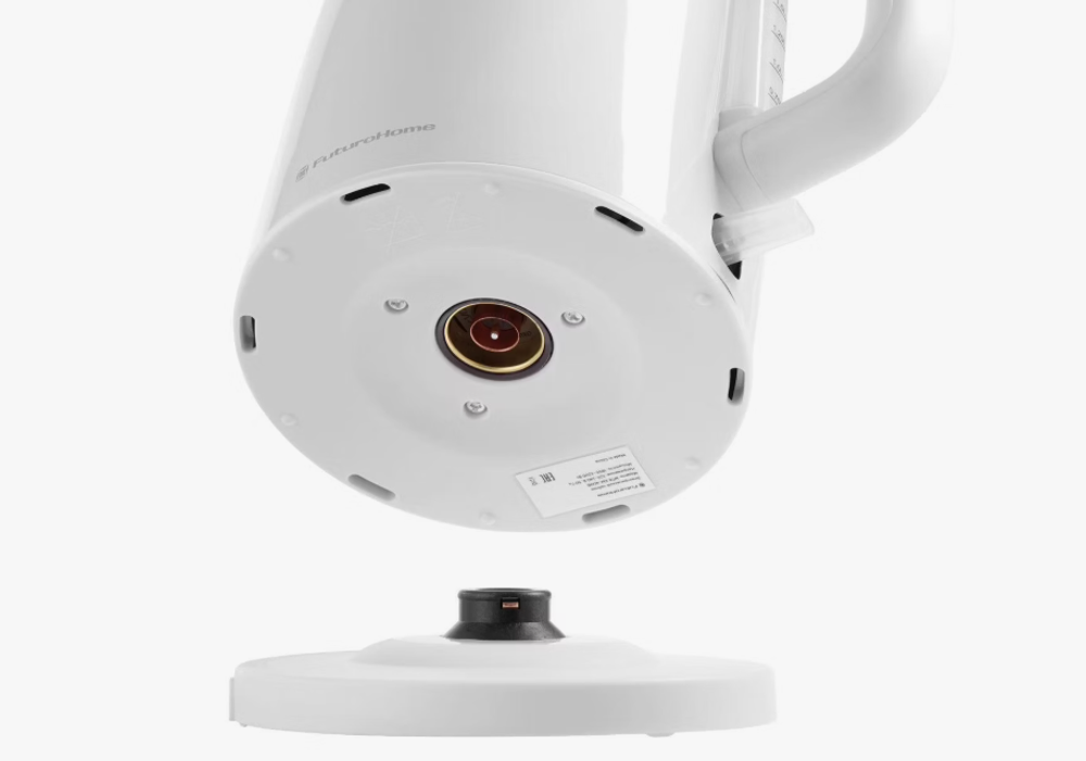 Чайник FuturoHome MTR KM-600W, дисковый нагреватель, 220Вт, 1.7л