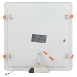Светильник светодиодный встраиваемый Даунлайт ЭРА LED 2-24-4K Slim панель 24Вт 4000К квадрат | Downlight