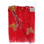 Карнавальный костюм «Волшебство» (юбка, ободок, волшебная палочка), Красный