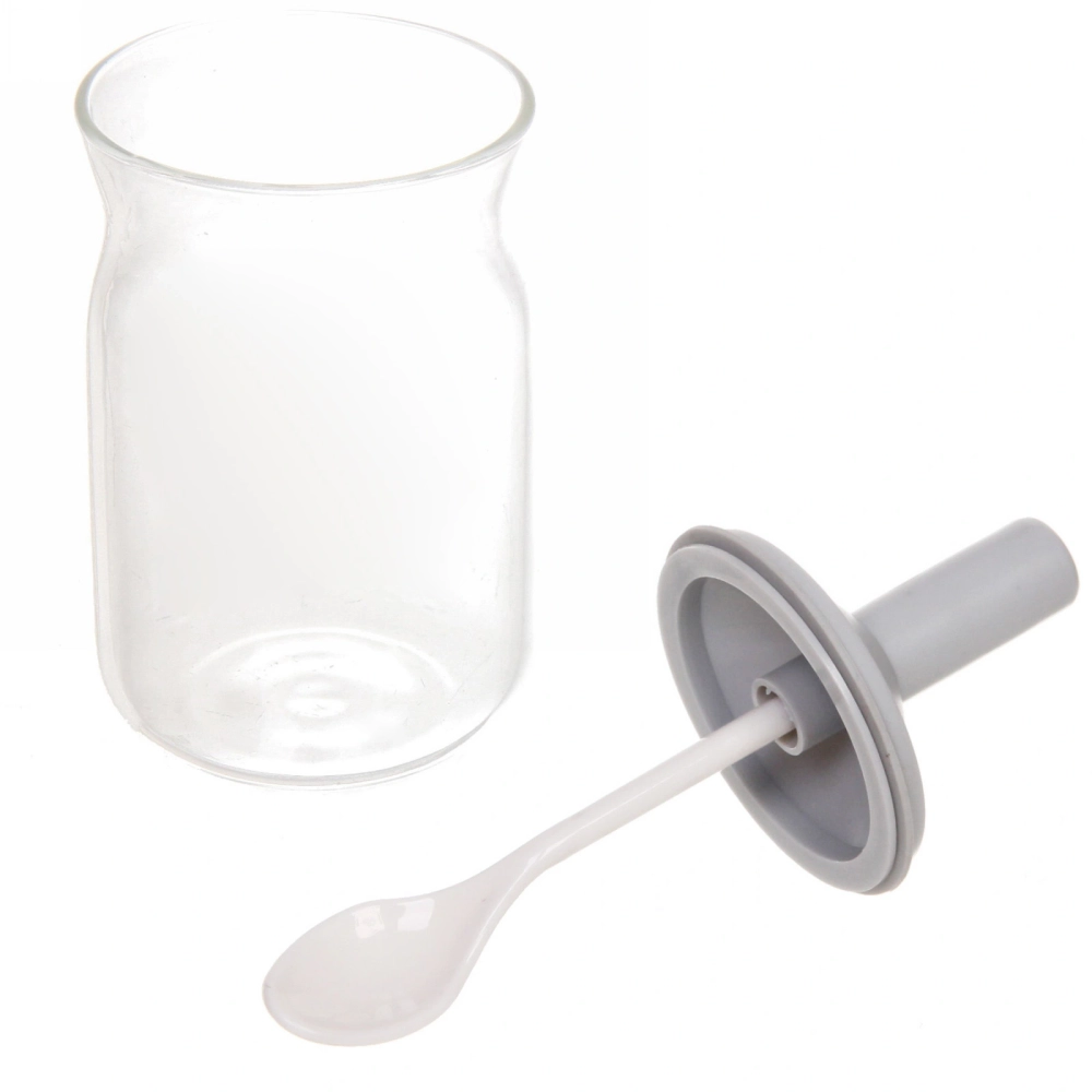 Банка стеклянная «O'lala» с ложкой 7,6*16,4см