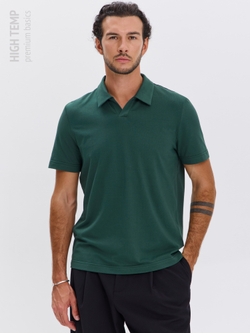 Футболка-поло трикотажная повседневная