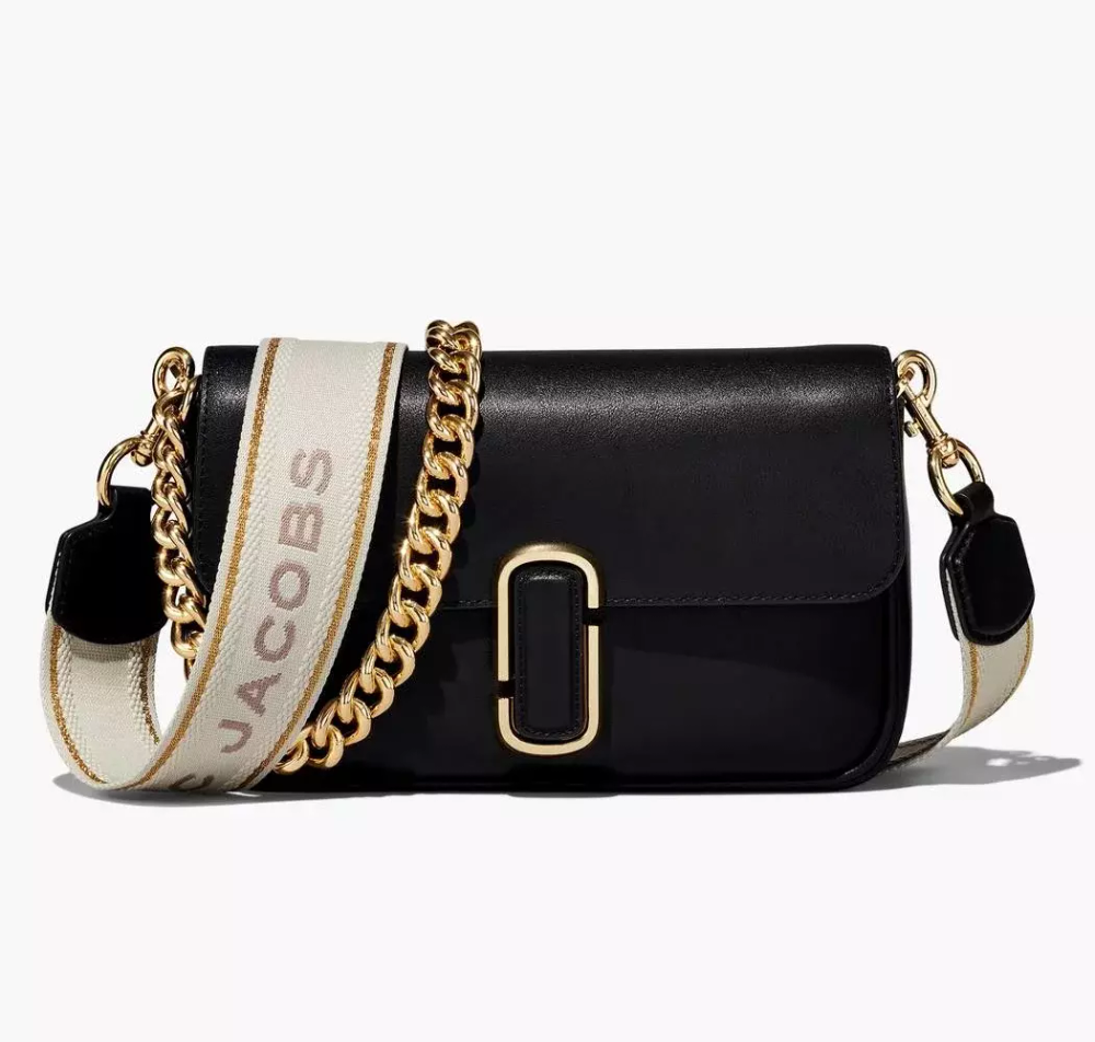 Marc Jacobs The J Marc Shoulder Bag - Black