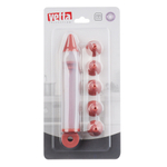 Шприц кондитерский 6 насадок VETTA